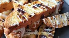 Cranberry Orange Biscotti