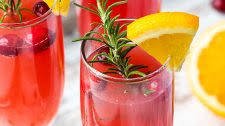 Cranberry Orange Mimosa