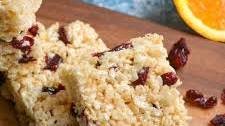 Cranberry Orange Rice Krispie Treats