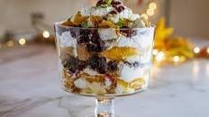 Cranberry Orange Trifle
