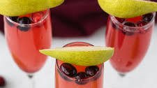 Cranberry Pear Mimosa