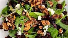 Cranberry Walnut Feta Salad
