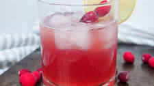 Cranberry whiskey sour
