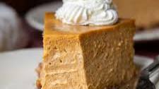 Creamiest Gluten-Free Pumpkin Cheesecake (Not Dense)