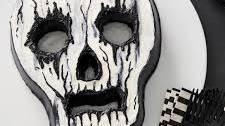 Creepy Skull Cake