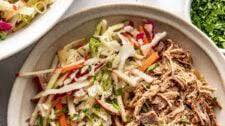 Crockpot Apple Cider Pork Bowls Recipes