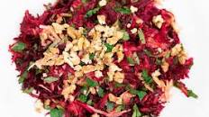Crunchy beetroot and apple salad