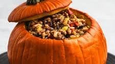 Dinner in a Pumpkin