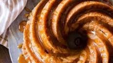 Double Caramel Apple Bundt Cake