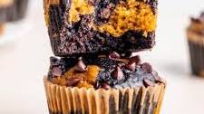 Double Chocolate Pumpkin Muffins