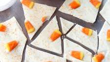 Easy Candy Corn Bark Recipe