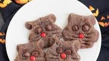 Easy Chocolate Black Cat Cookies