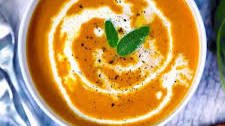 Easy, Creamy Pumpkin Sage Soup (with canned pumpkin)