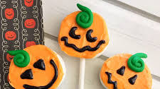 Easy Pumpkin Marshmallows Pops