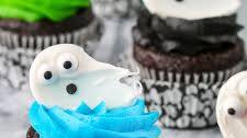 Easy White Ghost Cupcake Toppers
