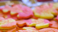Fall Foliage Sugar Cookies