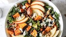 Fall Harvest Kale Salad