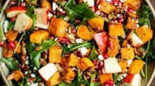 Fall Harvest Salad with Butternut Squash and Apple