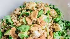Farro Salad with Apples, Arugula, and Feta