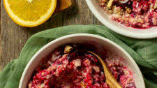 Festive Cranberry Orange Oatmeal