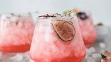 Fig Thyme Shrub Cocktail