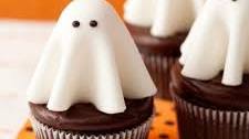 Floating Ghost Cupcakes