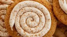 Frosted Pumpkin Sugar Cookie