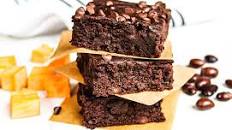 Fudgy Sweet Potato Black Bean Brownies