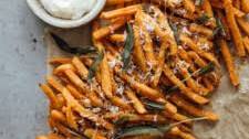 Garlic & Sage Sweet Potato Fries