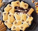 14+ Recipes with Ghost Marshmallows Ghost S'mores Dip