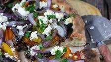 Grilled Vegetable Pizza