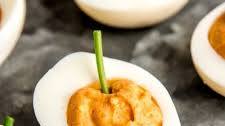 Halloween Deviled Eggs