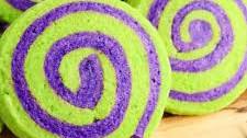 Halloween Pinwheel Cookies