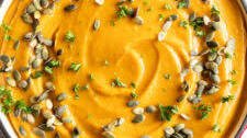 Healing Butternut Squash & Carrot Curry Soup