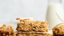 Healthy Apple Baked Oatmeal Bars Recipe