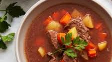 HEARTY BEEF AND VEGGIE STEW