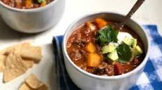Instant Pot Beef & Butternut Squash Chili