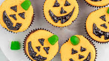 Jack-O-Lantern Cupcakes