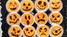 Jack-O-Lantern Fruit Cups
