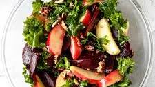 Kale and Beet Salad with Apples