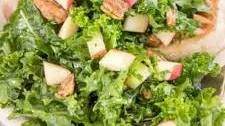 Kale Apple and Pecan Salad (one serving)