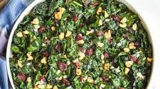 Kale Salad with Cranberries
