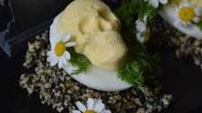 Laid to Rest Deviled Eggs
