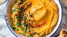 Lebanese pumpkin hummus