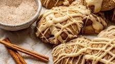Maple Cookies with Maple Glaze