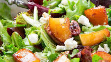 Maple Pear and Goat Cheese Salad