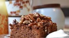 Maple-Pecan Date Spice Cake