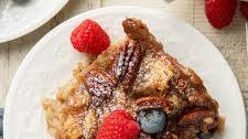 Maple Pecan Vegan Bread Pudding