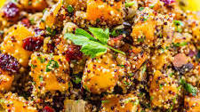 Maple-Roasted Butternut Squash Quinoa Harvest Salad