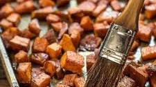 Maple Roasted Sweet Potatoes
